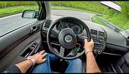 2003 Volkswagen Polo [1.4 TDI 75HP] |0-100| POV Test Drive #1704 Joe Black