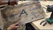 Making a Rustic, Distressed, Vintage Wood Sign (version 1.0)