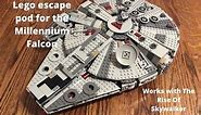 How to build a Lego escape pod for the Millennium Falcon