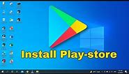 How to install Google Play Store App on PC or Laptop | Download Play Store Apps on PC 2022