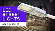 LED Street Lights - Applies to outdoor area lighting #ledstreetlight #streetlighting
