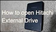 Don't throw away your external drive yet! How to open Hitachi Touro