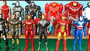 Action Figures, 8 Iron Man, 3 War Machine, 2 Hulkbuster - Avengers Infinity War, Avengers Endgame