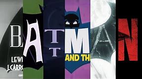 All intros to every Batman cartoons, films and TV series (1943-2021)