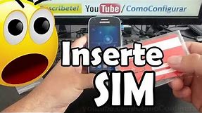 Inserte la tarjeta SIM en Samsung Galaxy S3 Mini español primera vista review Full HD