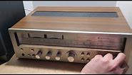 Vintage Sanyo JCX-2300K Stereo Receiver with Phono & Aux input 4~16 ohm