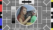 Carole Hersee was know as the test card f kid