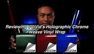 VViVid Holographic Chrome Weave Vinyl Car Wrap | Not Your Ordinary Chrome Vinyl Wrap
