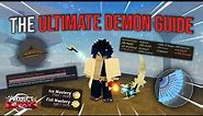 THE ULTIMATE DEMON GUIDE FOR UPDATE 1.5! [Project Slayers]