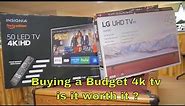 Cheap 4k tv's.....what to expect and are they worth it