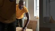 How to fold IKEA storage / moving box - DUNDERGUBBE Moving box