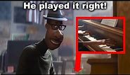 They Animated the Piano Correctly!? (Soul from Disney Pixar)