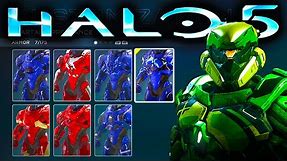 HALO 5 | ALL CUSTOMIZATION OPTIONS | ARMOR, SKINS, WEAPONS, EMBLEMS, MORE!