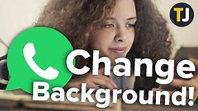 How to Change the Background in WhatsApp!