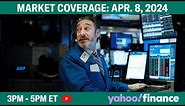 Stock market today: Stocks go nowhere as Wall Street waits for inflation print | April 8, 2024