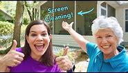 The Ultimate Screen Porch Cleaning!