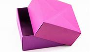 How To Make An Origami Masu Box