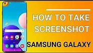 How to make a screenshot in Samsung Galaxy Xcover 4