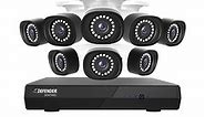 Sentinel 4K Ultra HD Wired 8 Channel PoE NVR Security System with 8 Metal Cameras