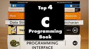 Top 4 Recommended books to learn C