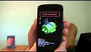 Google Nexus 4 how to reset phone | Epic Reviews Tech CC