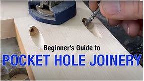 Beginner's Guide to Pocket Joinery
