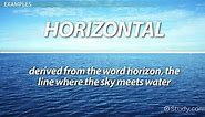 Horizontal Line | Definition, Equations & Examples