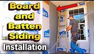 How To Install Board And Batten Vertical Vinyl Siding