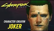 HOW TO CREATE JOKER IN CYBERPUNK 2077 (Jared Leto) Character Creator