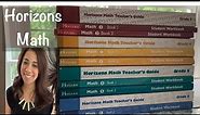 Horizons Math//Homeschool Curriculum Review// Level 3, 4, 5 & 6