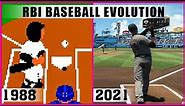 RBI BASEBALL evolution [1988 - 2021]