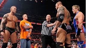 Raw: John Cena & Randy Orton vs. Batista & Jack Swagger