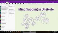 Mindmapping in OneNote