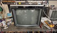 Quick service of a 1986 Zenith System 3 model sb2027s 19" color CRT TV.