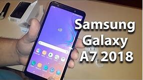 Samsung Galaxy A7 2018 - 64GB SM-A750FN/DS - Unboxing