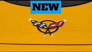 Replacing C5 Corvette Emblem