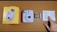 Unboxing the Instax Mini 12