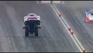 Must WATCH AMAZING NHRA Funny Car run in Las Vegas