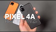 Pixel 4a: First 10 Things To Do!