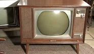Watch a 1966 Zenith roundie Color TV!