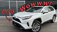 FIRST LOOK! 2023 Toyota RAV4 XLE premium review! What’s different!?