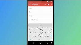 How to use and enable SwiftKey Flow - SwiftKey Keyboard for Android