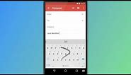 How to use and enable SwiftKey Flow - SwiftKey Keyboard for Android