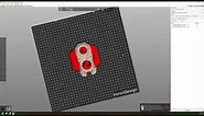 Printing StealthBurner Hex Face from 3DP MAMSIH #Voron #Stealthburner
