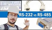 What is difference RS232 vs RS485