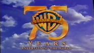 Warner Bros - 75 Years Entertaining the World (1998) Company Logo (VHS Capture)