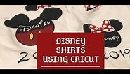 How to Make a Disney Shirt using Cricut Maker