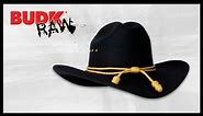 Black Cavalry Hat with Gold Tassles
