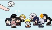 Naruto Characters vs Finger | Complete Edition