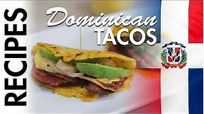 How to Make DOMINICAN STYLE PLANTAIN TACOS